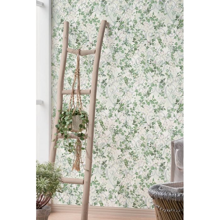 BB2711 ベスト クロス壁紙 フラワー 巾92.5cm