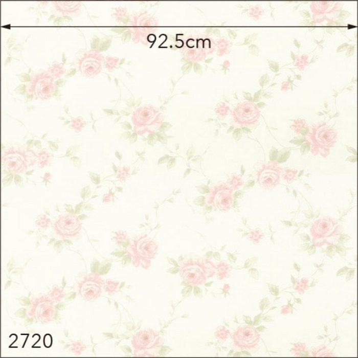 BB2720 ベスト クロス壁紙 フラワー 巾92.5cm