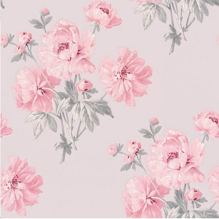 BL2909 ベスト クロス壁紙 LAURA ASHLEY Beatrice 巾92.5cm シクラメン