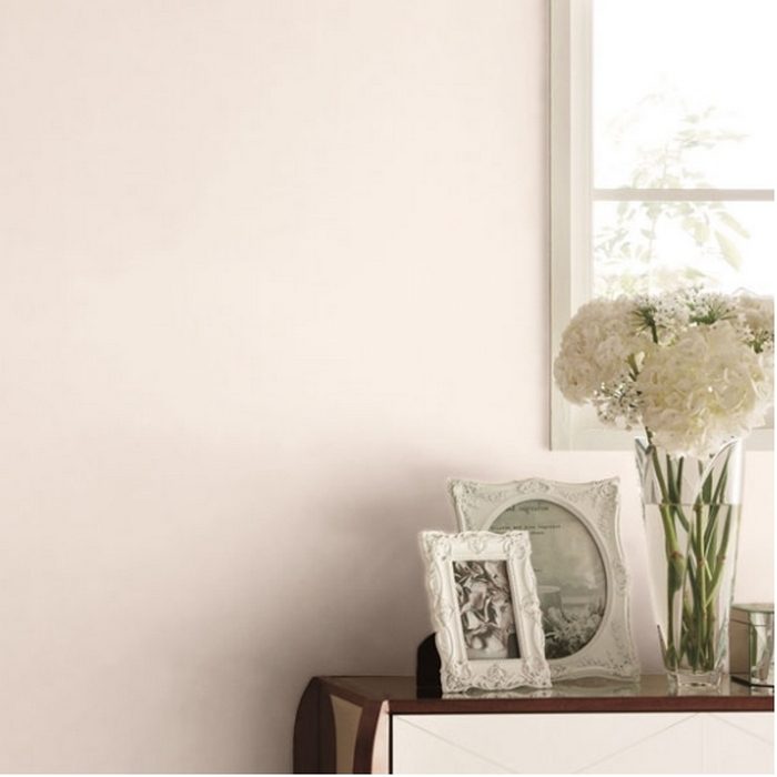 BL2924 ベスト クロス壁紙 LAURA ASHLEY ColourCollection 巾92cm ペールチョークピンク