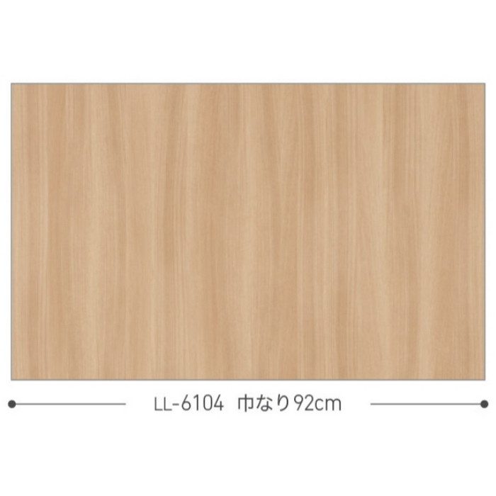 LL-6104 ライト ウッド 巾92cm ノーチェ柾目（目地なし）