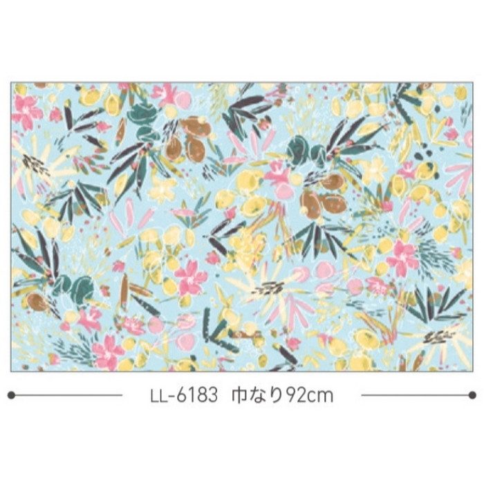 LL-6183 ライト パターン 巾92cm