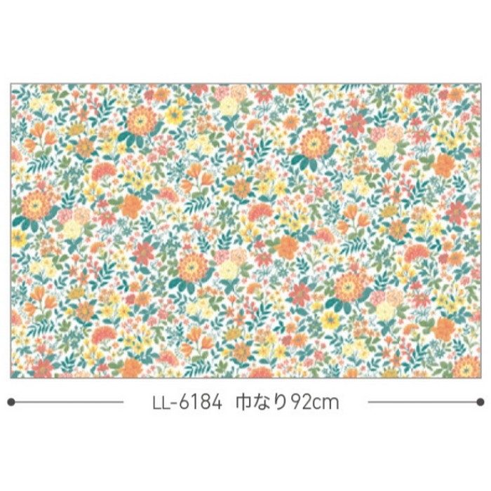 LL-6184 ライト パターン 巾92cm