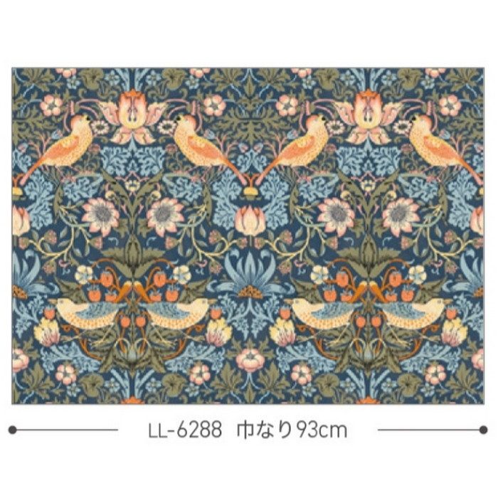 LL-6288 ライト V&A 巾93cm Strawberry Thief