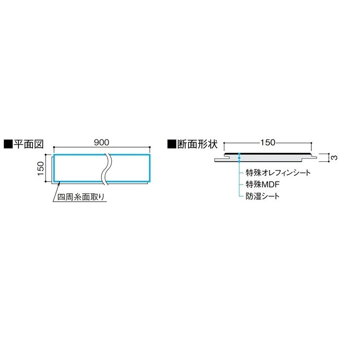 YR56-PL イエリアフロア3T セレクト 床材 3×150×900mm ライトベージュ プレミアムウッド 24枚入【セール開催中】