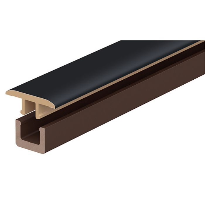 MT7101-23MU 床見切12T 継手タイプ 床材 15×25×1950mm モスブラック
