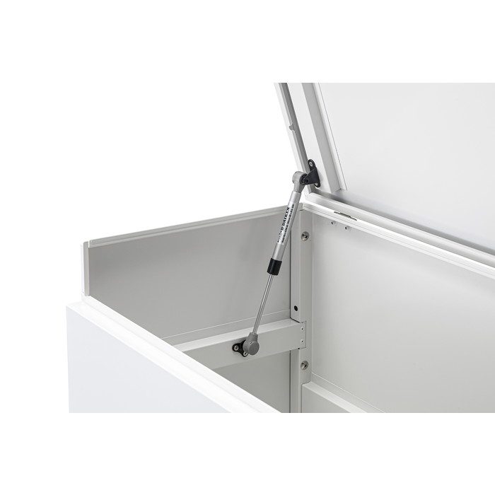 CKH-1004WB クリーンストッカー スチールタイプ（小型） 1000×400×662mm ホワイト