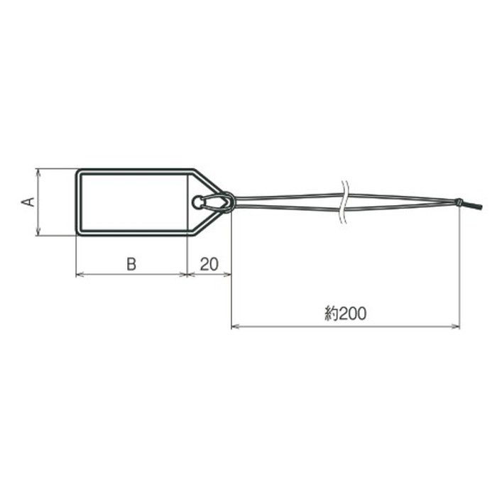 KTAG35 ケーブルタグ 100枚入【セール開催中】