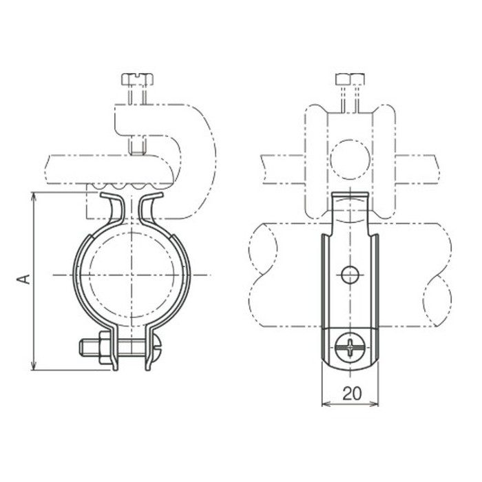 S-63CBP パイラッククリップ ステンレス