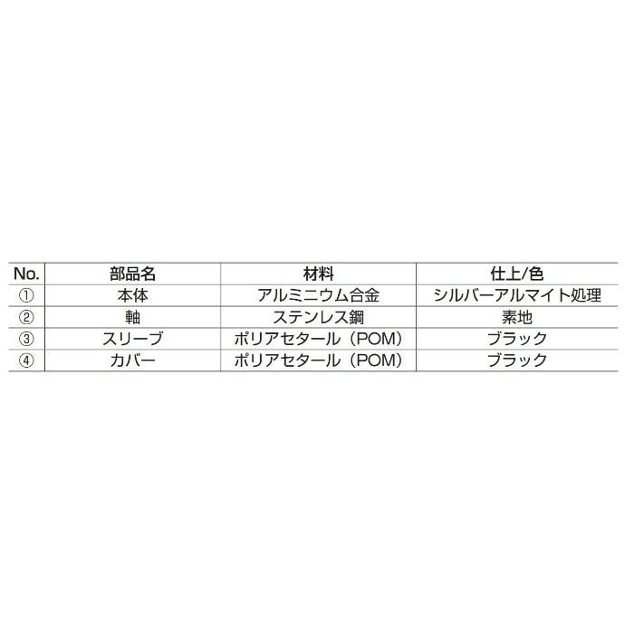 LAMP ワンウェイトルクヒンジ HG-TQA型 HG-TQA90-B 1セット 170-021-245