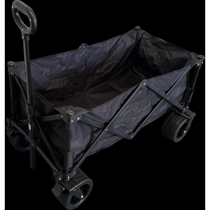 JAPPY 折り畳みキャリーカート 130L 黒 CC-130 JAPPY 折り畳みキャリーカート 耐荷重100kg 1台 69070500060