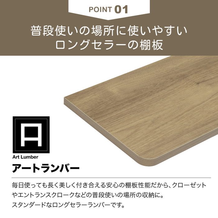 O20-15R1000-4IJ アートランバー 20×450×1000mm ブライト