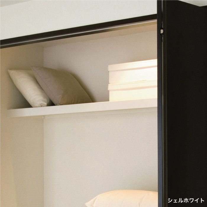 MC-SLW6-A 枕棚セット Cシリーズ 400×1810mm シェルホワイト 南海