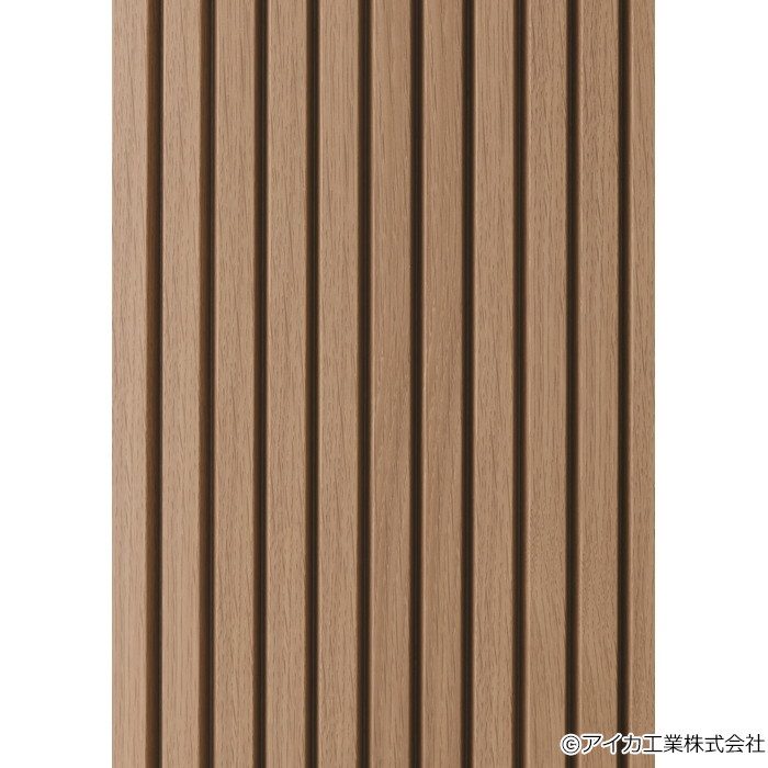 【入荷待ち】OC-516 曲面化粧材 アイカアール キャニオン 木目 10.5×609×2440mm リブラオーク（オーク/板目）