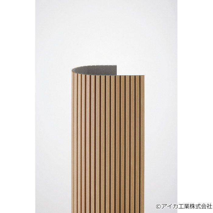 【入荷待ち】OC-516 曲面化粧材 アイカアール キャニオン 木目 10.5×609×2440mm リブラオーク（オーク/板目）