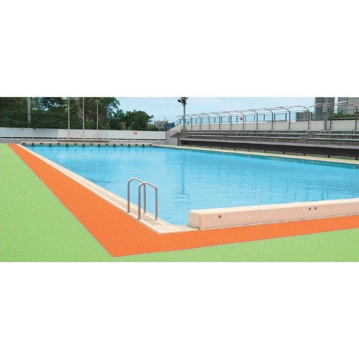 タキストロン プールサイド用・体育施設用 防滑性シート