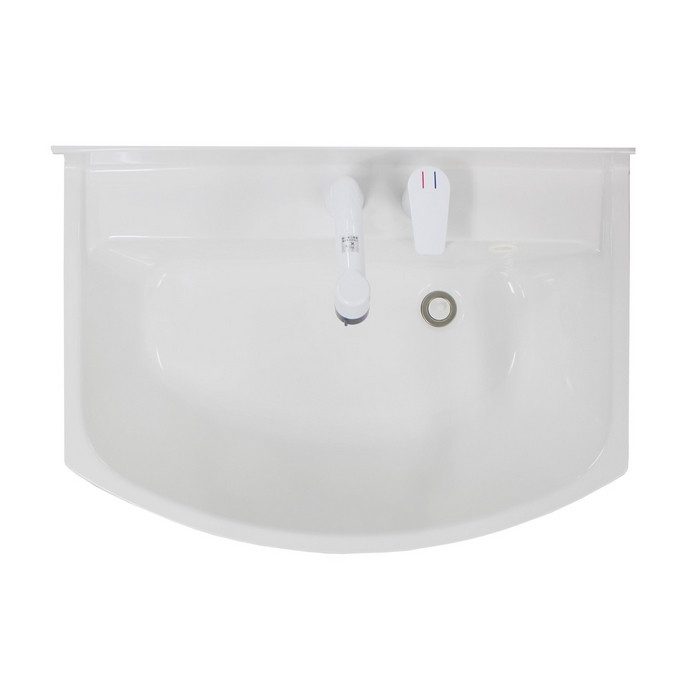 LKAL751AUNJ5SBLND1 洗面化粧台セット アルバ750 一面鏡LED 二段引出タイプ 750×530×850mm ダークブラウン 木目調