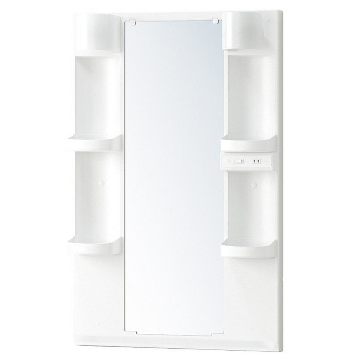 LKAL601TUNJ5SBLND1 洗面化粧台セット アルバ600 一面鏡LED 二枚扉タイプ 600×530×850mm ダークブラウン 木目調
