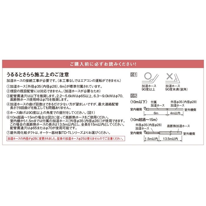 S406ATRS-W 壁掛形エアコン うるさらX RXシリーズ 室内電源100V 14畳対応 室外機セット 798×370×295mm ホワイト
