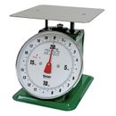 26-0998 大型上皿自動はかりガラス面20kg 250×286×265mm