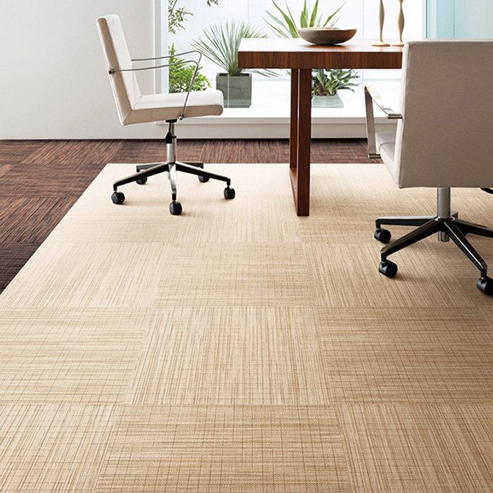FBT401 ファブテックタイル 耐湿クッションバッキング 500×500mm ベージュ 4枚/セット