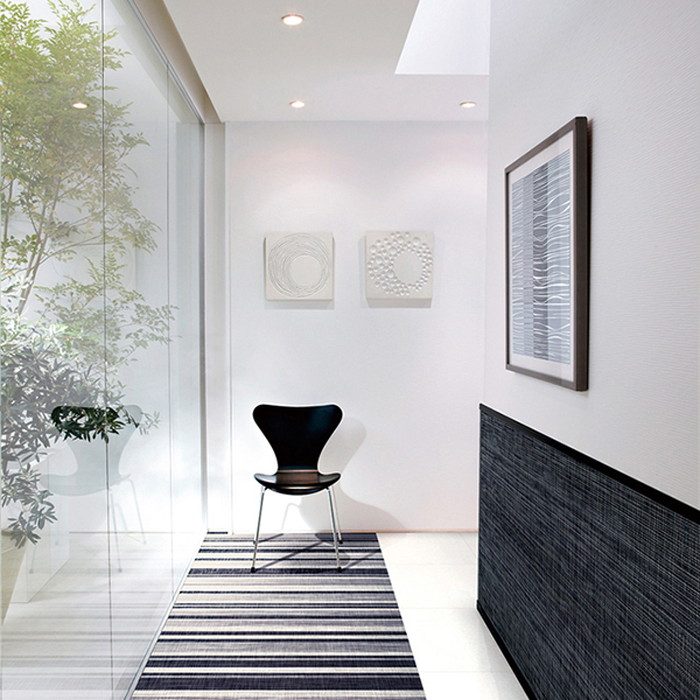 FBT452V ファブテックタイル 耐湿クッションバッキング 250×1000mm グレーブラック 4枚/セット