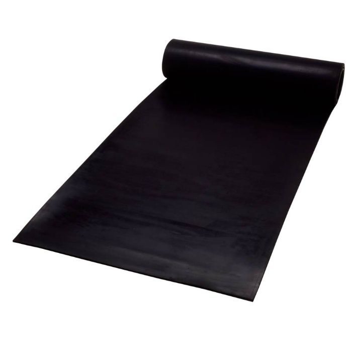 ラバーストロングマット 巾1m×長さ20m×高さ3mm ブラック