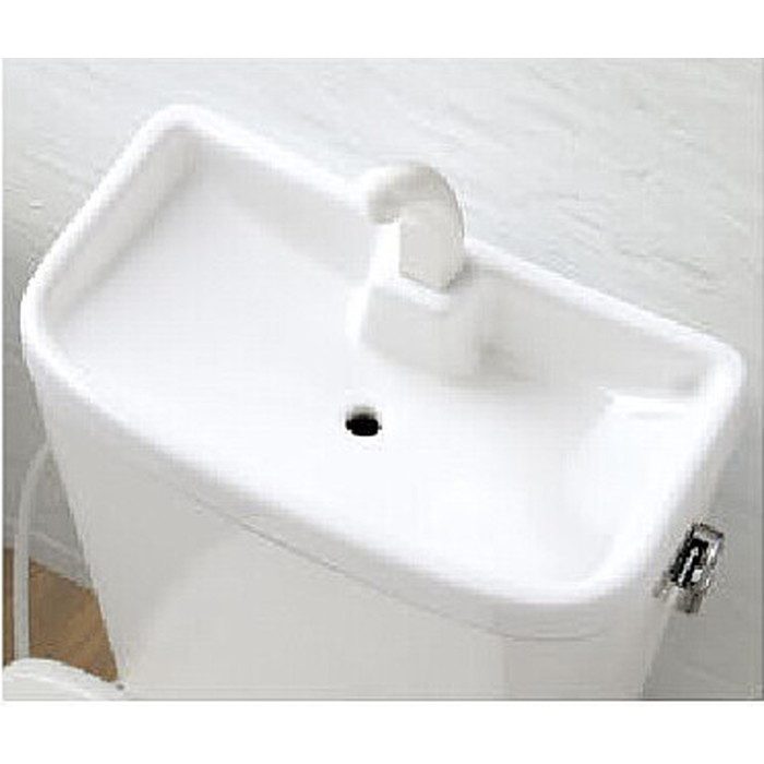 【入荷待ち】【便器・タンク・便座3点セット】RA9484T001LW エディ848 トイレセット 普通便座 超節水便器（標準仕様） 手洗付 排水芯200mm LW（ラブリーホワイト）【セール開催中】
