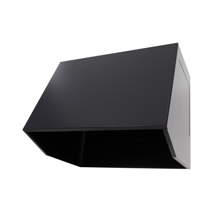 WBB-601K 幅600mm 組立式フードボックス ブラック 幕板設置不可