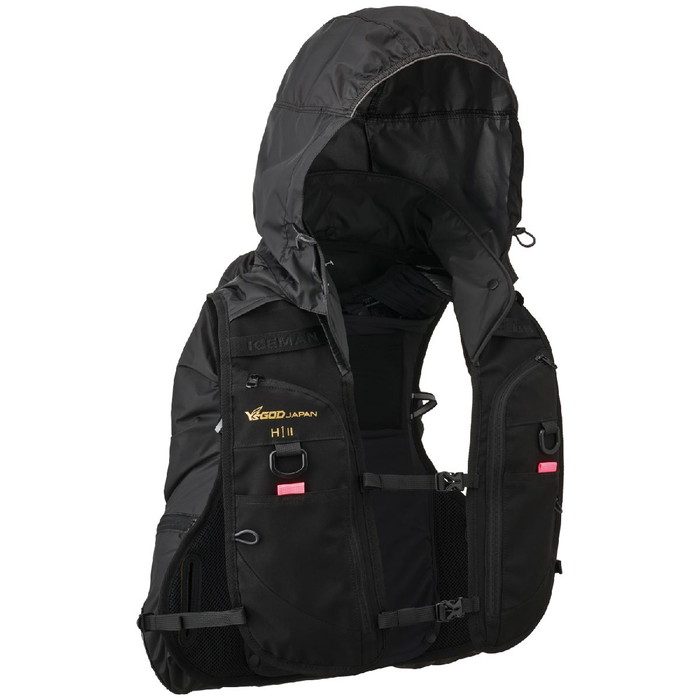 ICMPH2S-BLV-SET Y’sGOD アイスマンHYBRID-PRO2 セルマックス【水路冷却シート式水冷空調服】ブラック