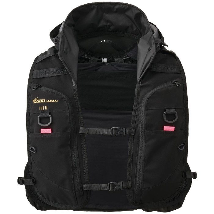 ICMPH2S-BLV-SET Y’sGOD アイスマンHYBRID-PRO2 セルマックス【水路冷却シート式水冷空調服】ブラック