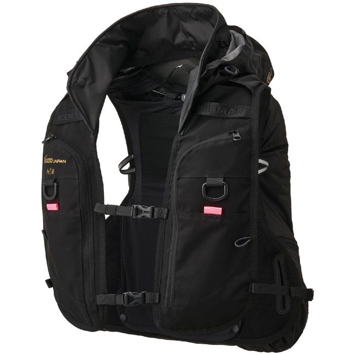 ICMPH2S-BLV-SET Y’sGOD アイスマンHYBRID-PRO2 セルマックス【水路冷却シート式水冷空調服】ブラック