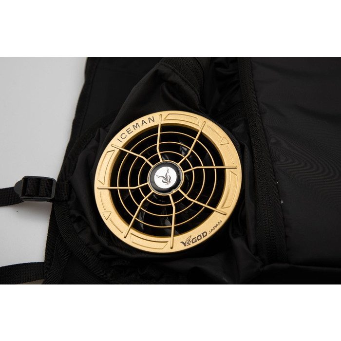 ICMPH2S-BLV-SET Y’sGOD アイスマンHYBRID-PRO2 セルマックス【水路冷却シート式水冷空調服】ブラック