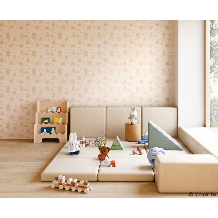 LW1727 ウィル 壁紙 miffy 巾92.5cm