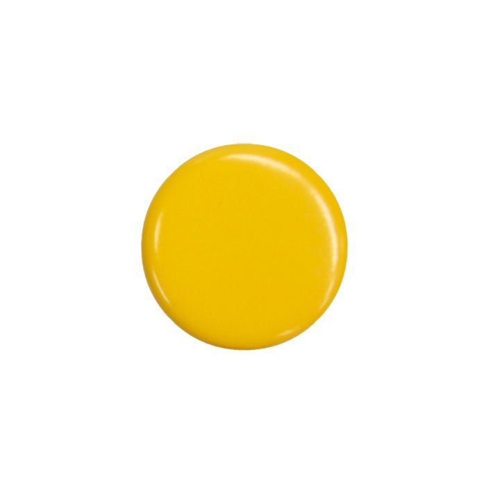 カラーボタン Φ40 MFCB-40-4P-Y 黄 10セット（4個入）／ケース