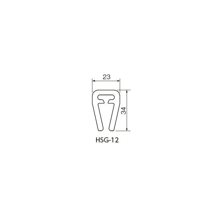 H鋼セーフティーガード HSG-12 452-486 グレー