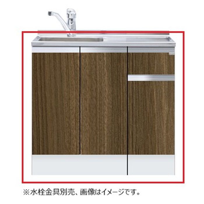 KTD5-85-90DSF-L-MD 一槽流し台 KTD5-85シリーズ 組合せ型 ハイトップ
