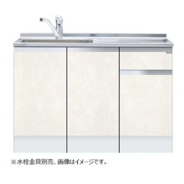 KTD5-85-120DSF-L-PB 一槽流し台 KTD5-85シリーズ 組合せ型 ハイトップ