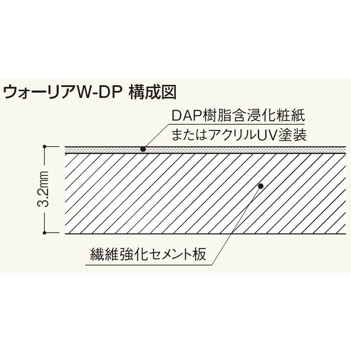 ウォーリアW-DP パールベージュ 3×8板【翌日出荷】 フクビ化学工業