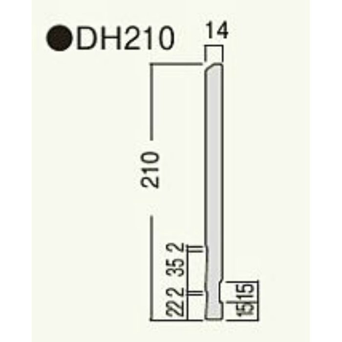 DH21WS セミックス破風板DH210 ホワイトS