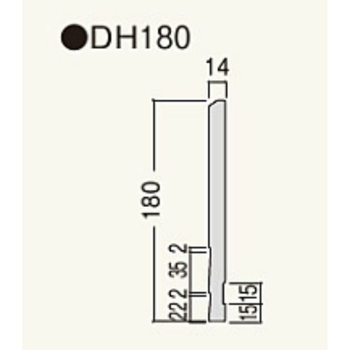 DH21LM セミックス破風板DH210 木目ライトブラウン 2本/ケース
