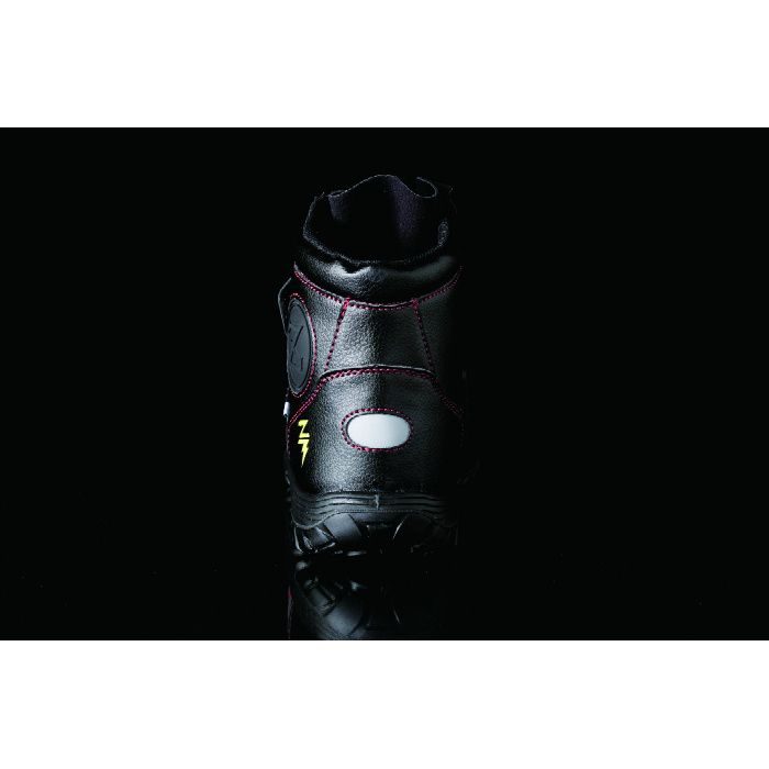 KZS-903 ブラック 25.0cm セーフティハーフ (静電・マジック)