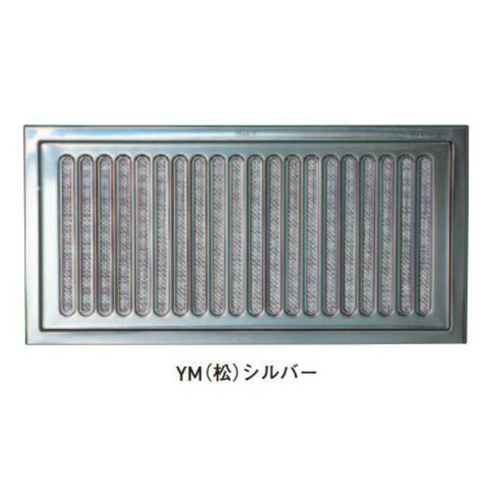 宇佐美工業 UK-YK1545-SM〈床下換気口 ステンレス製 唐草 唐草模様入〉