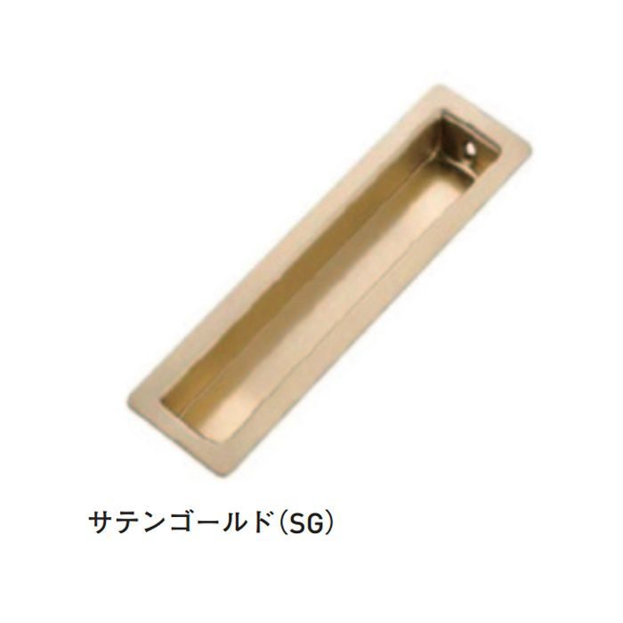 楓 戸引手 110mm SG 真鍮 サテンゴールド 20個/ケース