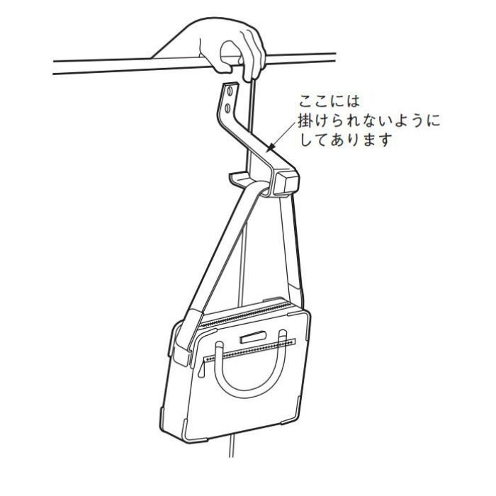 ステンフック付戸当り HL RS-10