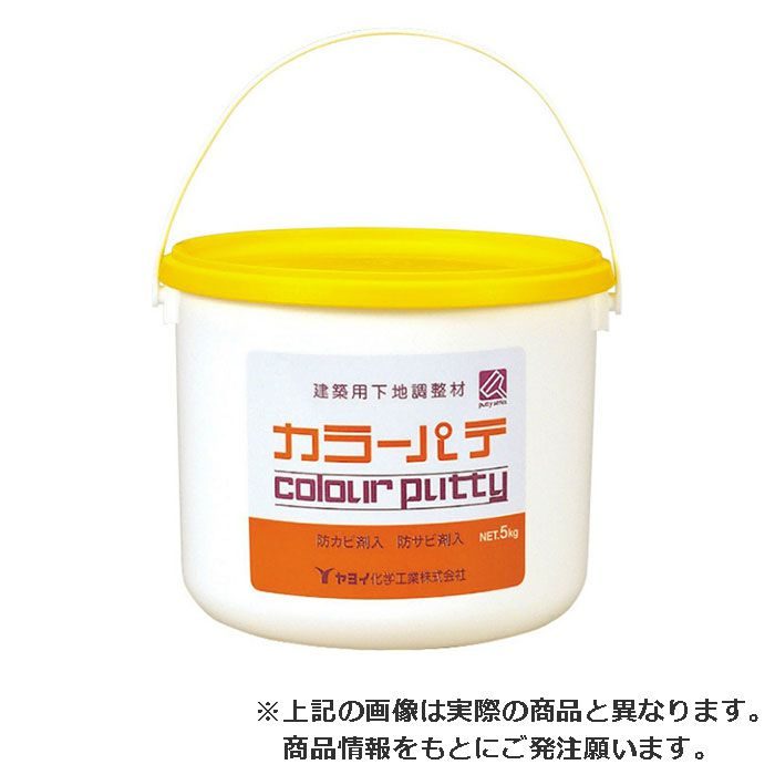 【バラ出荷品】 カラーパテ 白 5kg 1缶 270132