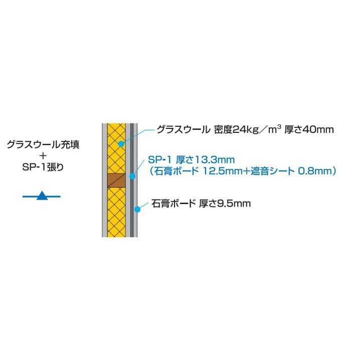 制振遮音ボード 13.3mm厚 3×6板 SP-1【セール開催中】