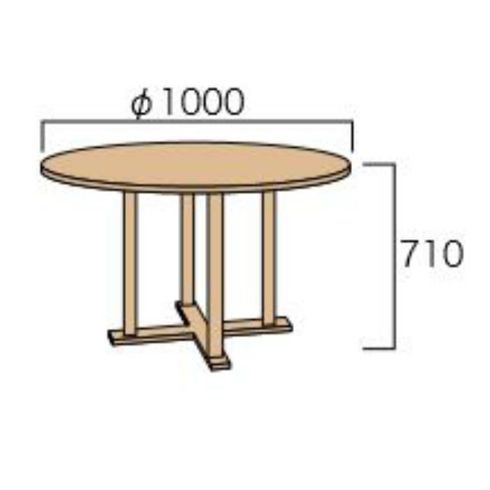 丸テーブル1010