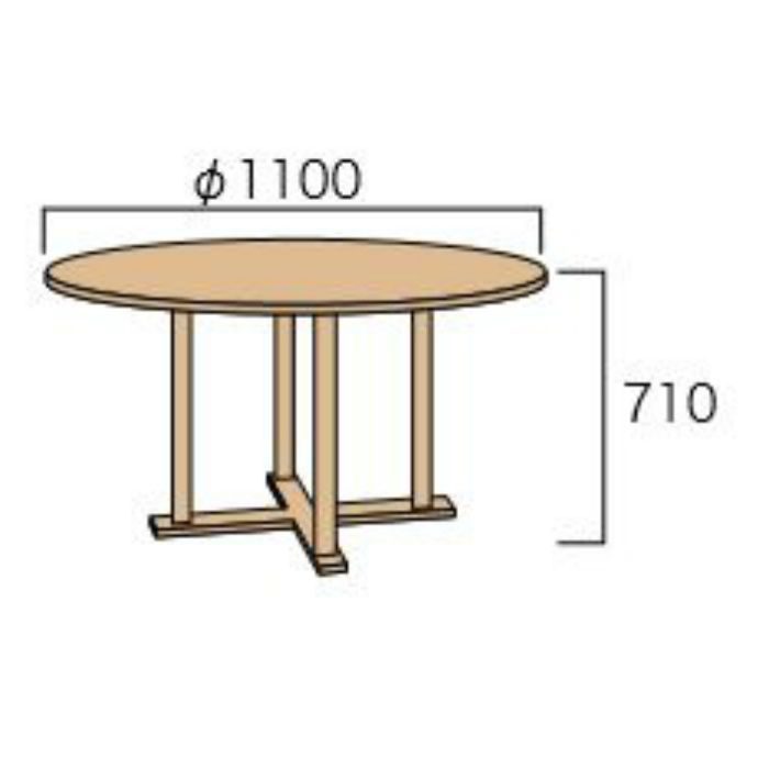 丸テーブル1111