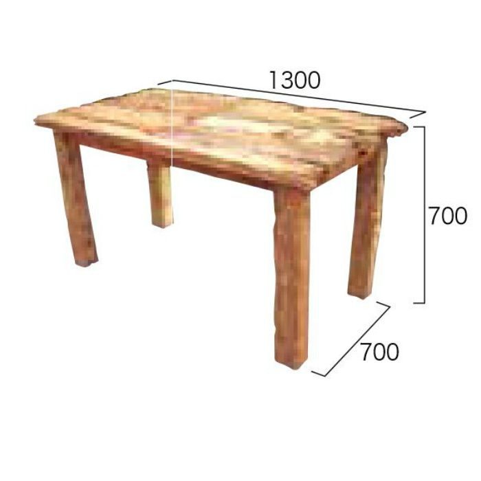 流木テーブル